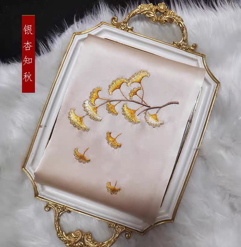 Framed Silk Embroidery Art Collection - Embroidery wholesale product photo